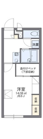 レオパレススペシャルステージＡの物件間取画像